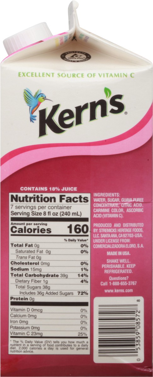 slide 8 of 9, Kern's Guava Nectar 59 fl oz, 