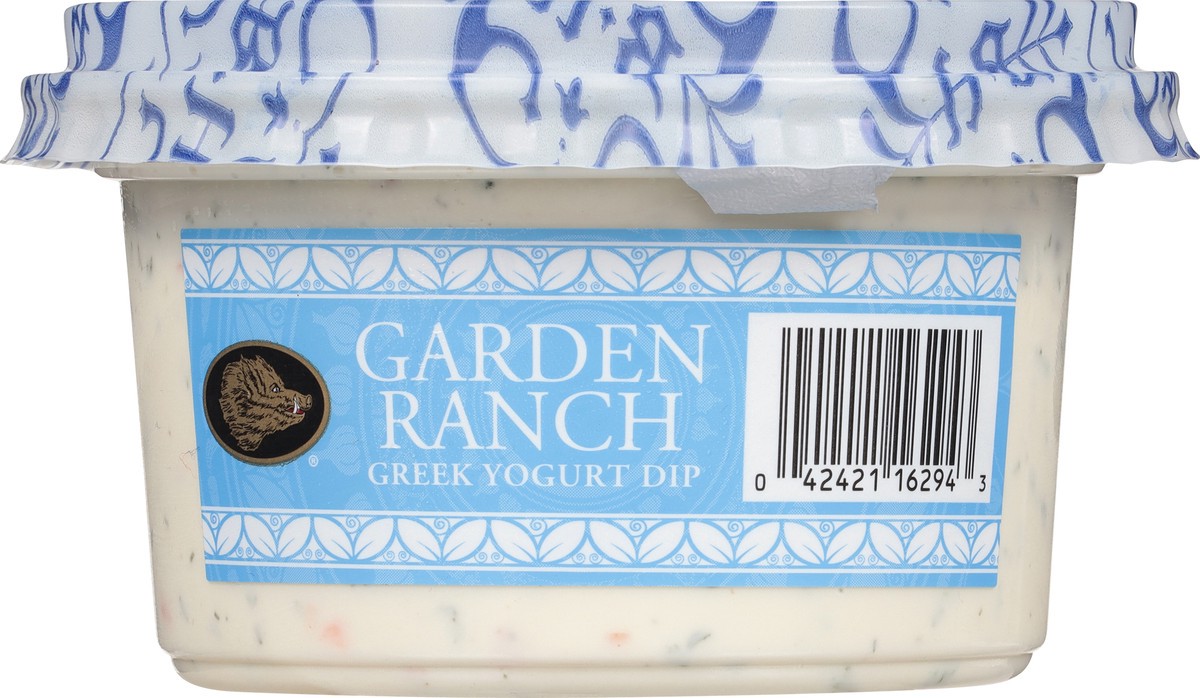 slide 13 of 14, Boar's Head Garden Ranch Greek Yogurt Dip, 12 oz