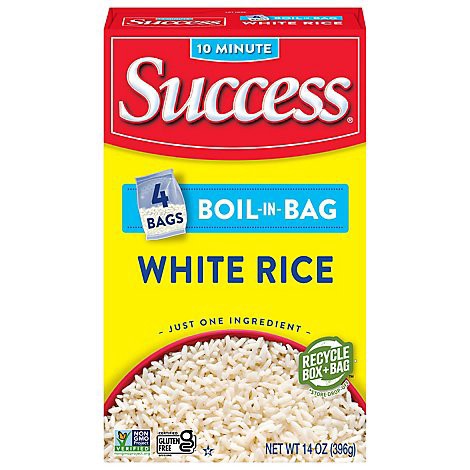 slide 1 of 1, Success Boil In Bag White Rice In Box - 14 Oz, 14 oz