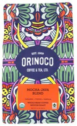 Orinoco Coffee & Tea Mocha-Java Blend Whole Bean Coffee Medium Roast - 12 oz