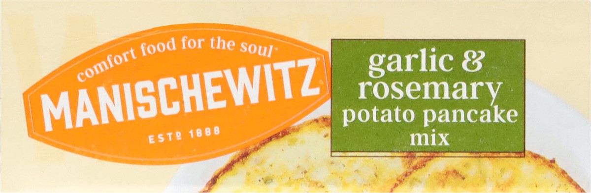 slide 7 of 9, Manischewitz Garlic & Rosemary Potato Pancake Mix 6 oz, 6 oz