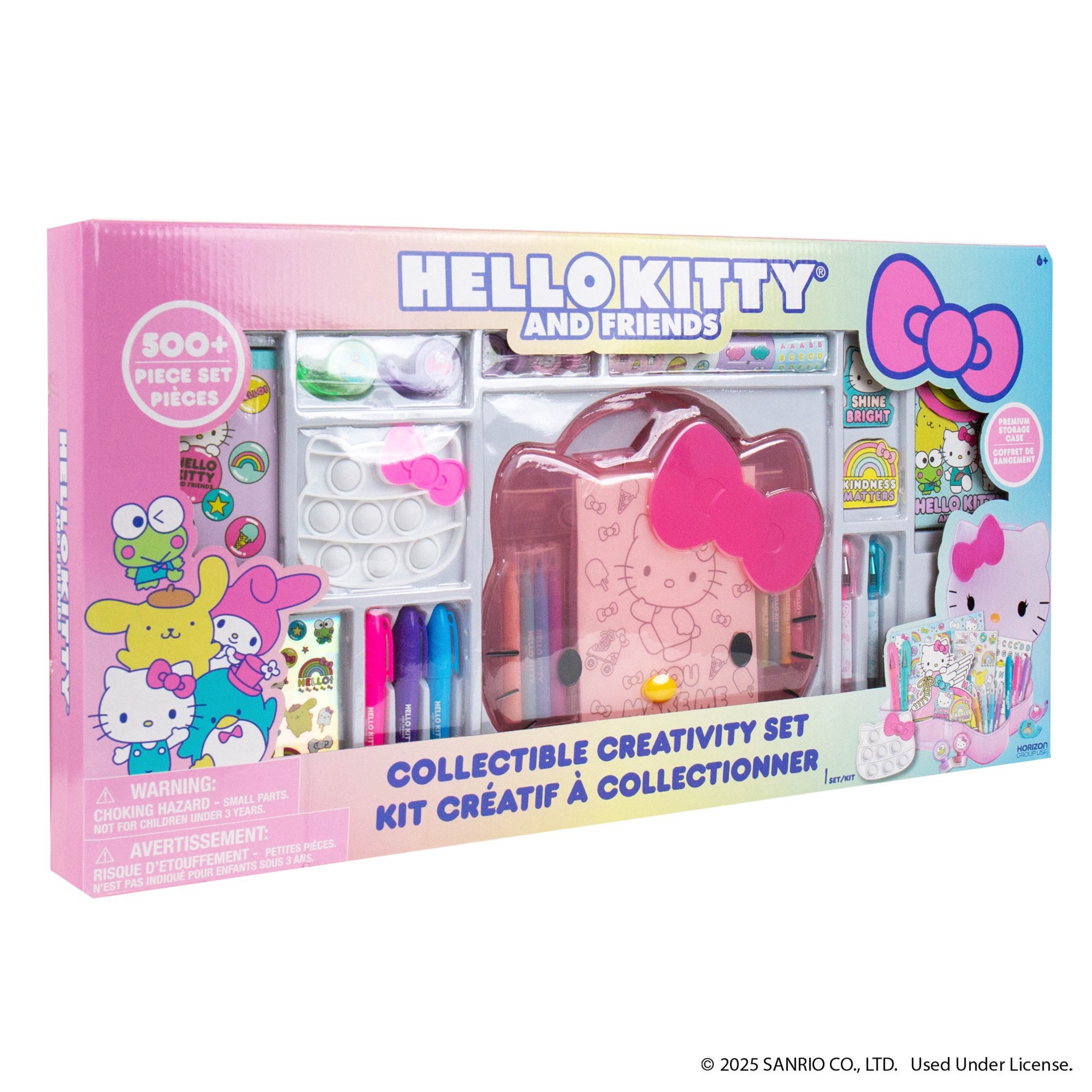 slide 3 of 5, Hello Kitty Collectible Creativity Set, 4.3 in x 6 in