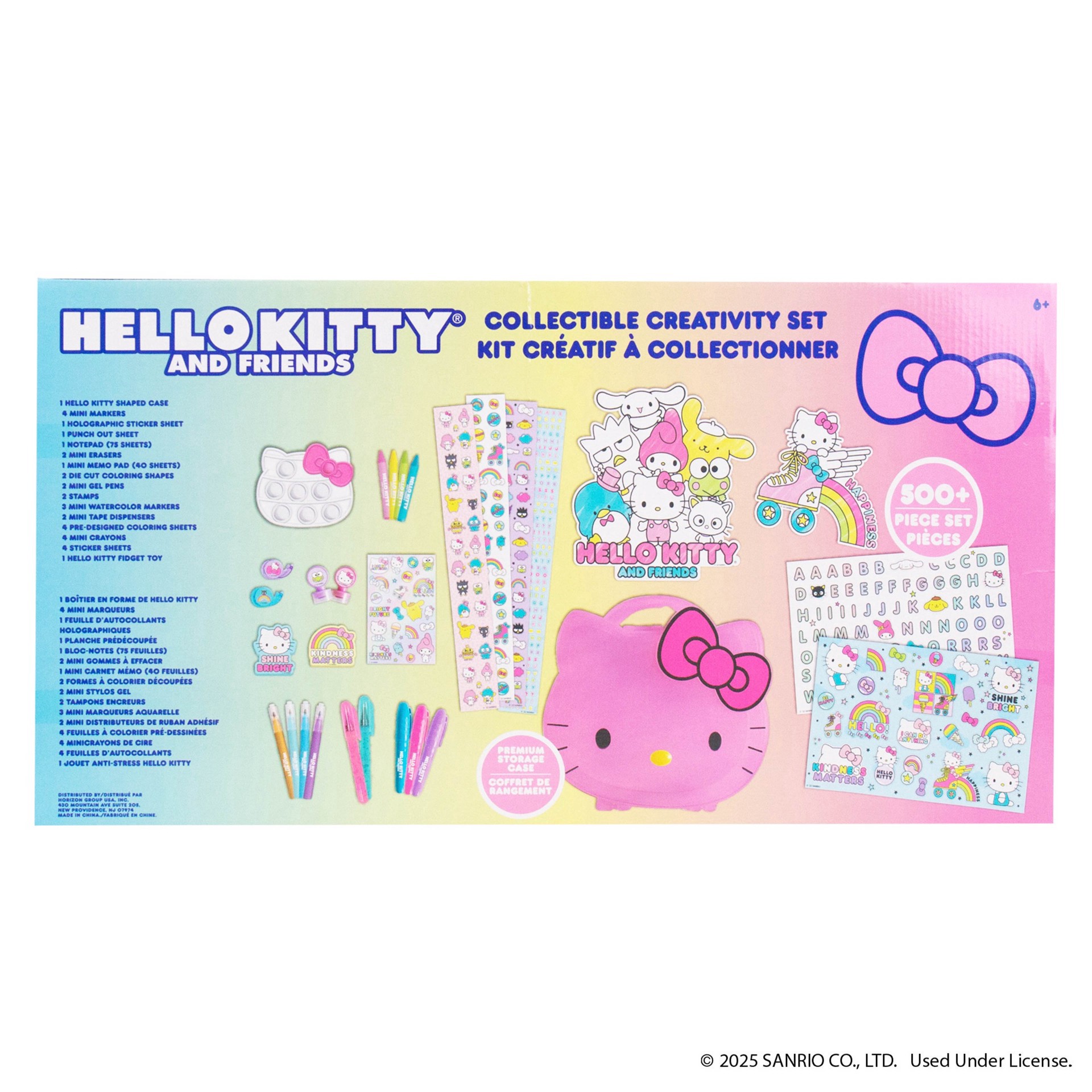slide 2 of 5, Hello Kitty Collectible Creativity Set, 4.3 in x 6 in