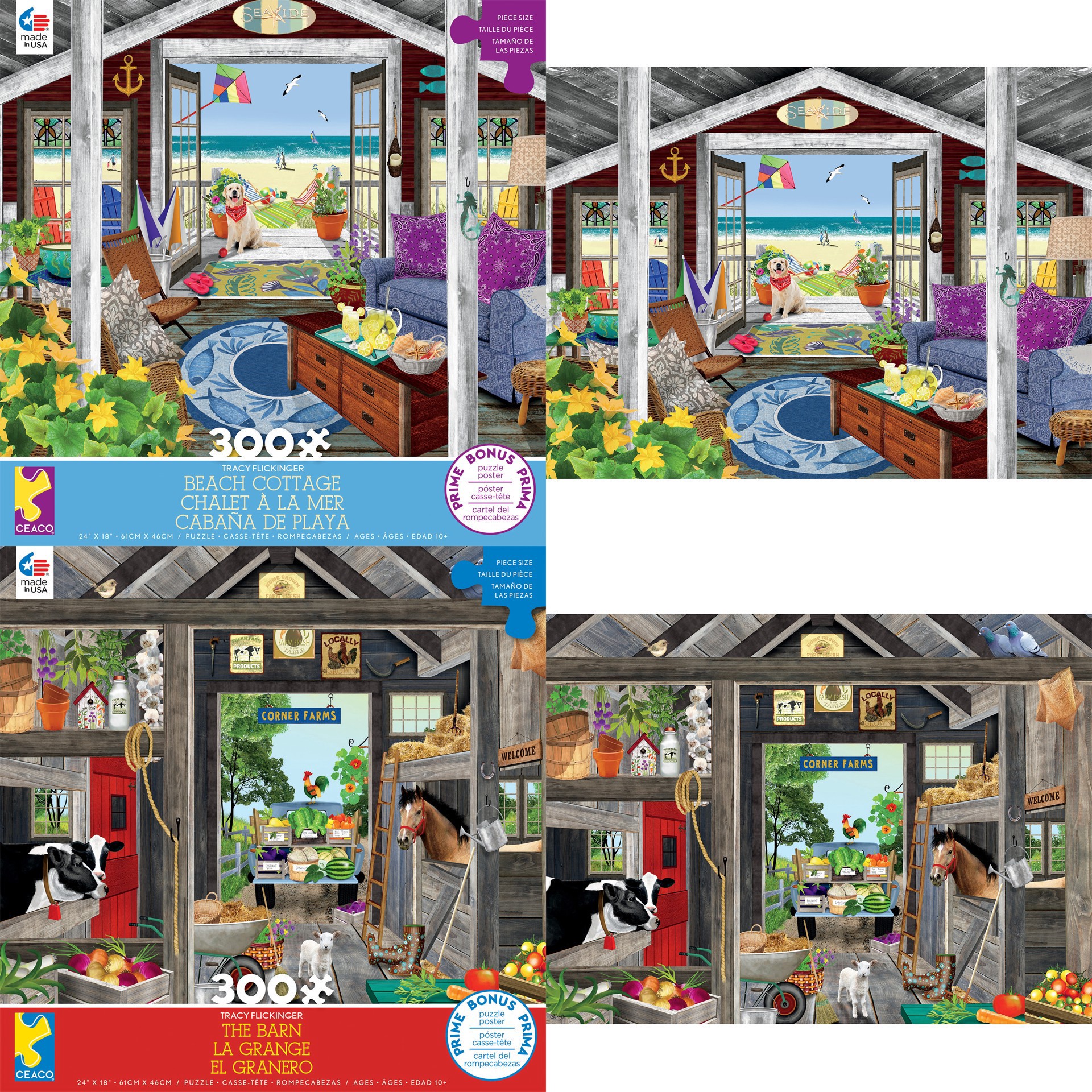 slide 5 of 7, Ceaco Assorted Ceaco 300 Piece Puzzle, 300 ct