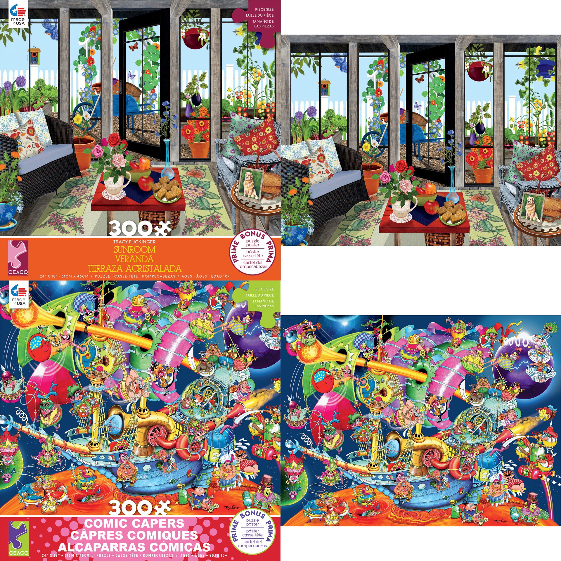 slide 7 of 7, Ceaco Assorted Ceaco 300 Piece Puzzle, 300 ct