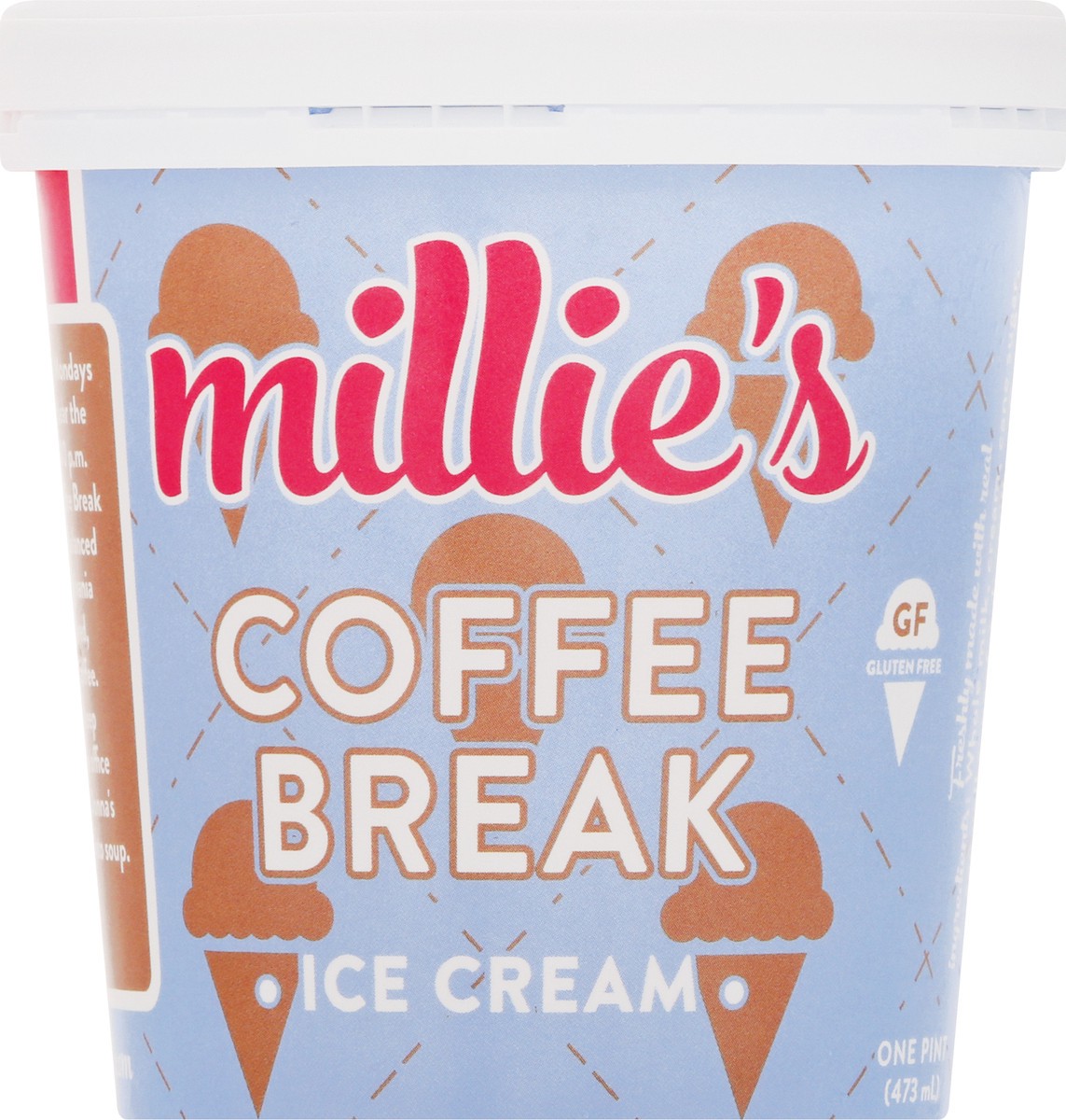 slide 3 of 10, Millie's Coffee Break Ice Cream 1 pt, 1 pt