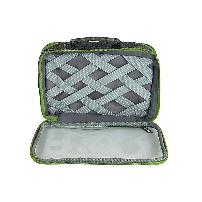 slide 6 of 7, Travel Fusion Large Toiletry Organizer - Grey, 1 ct