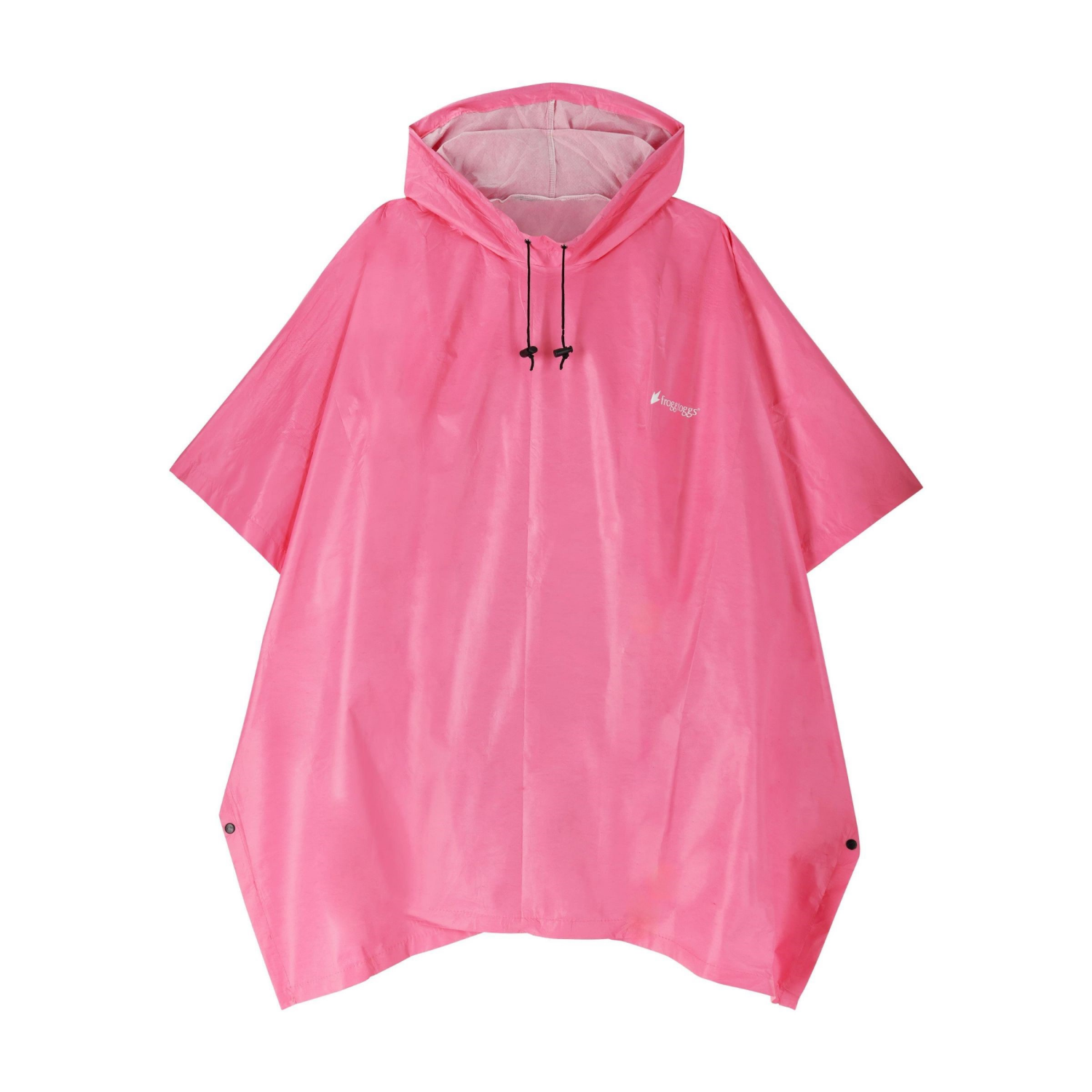 slide 3 of 3, Frogg Toggs Ultra-Lite2 Poncho, Pink, One Size