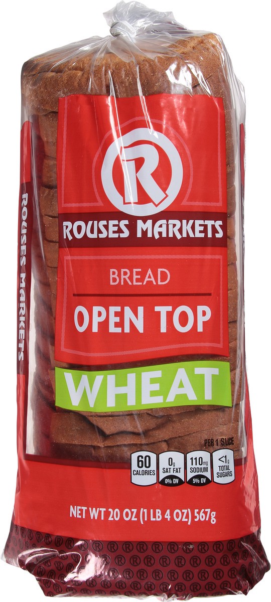 slide 6 of 9, Rouses Markets Open Top Wheat Bread 20 oz, 20 oz