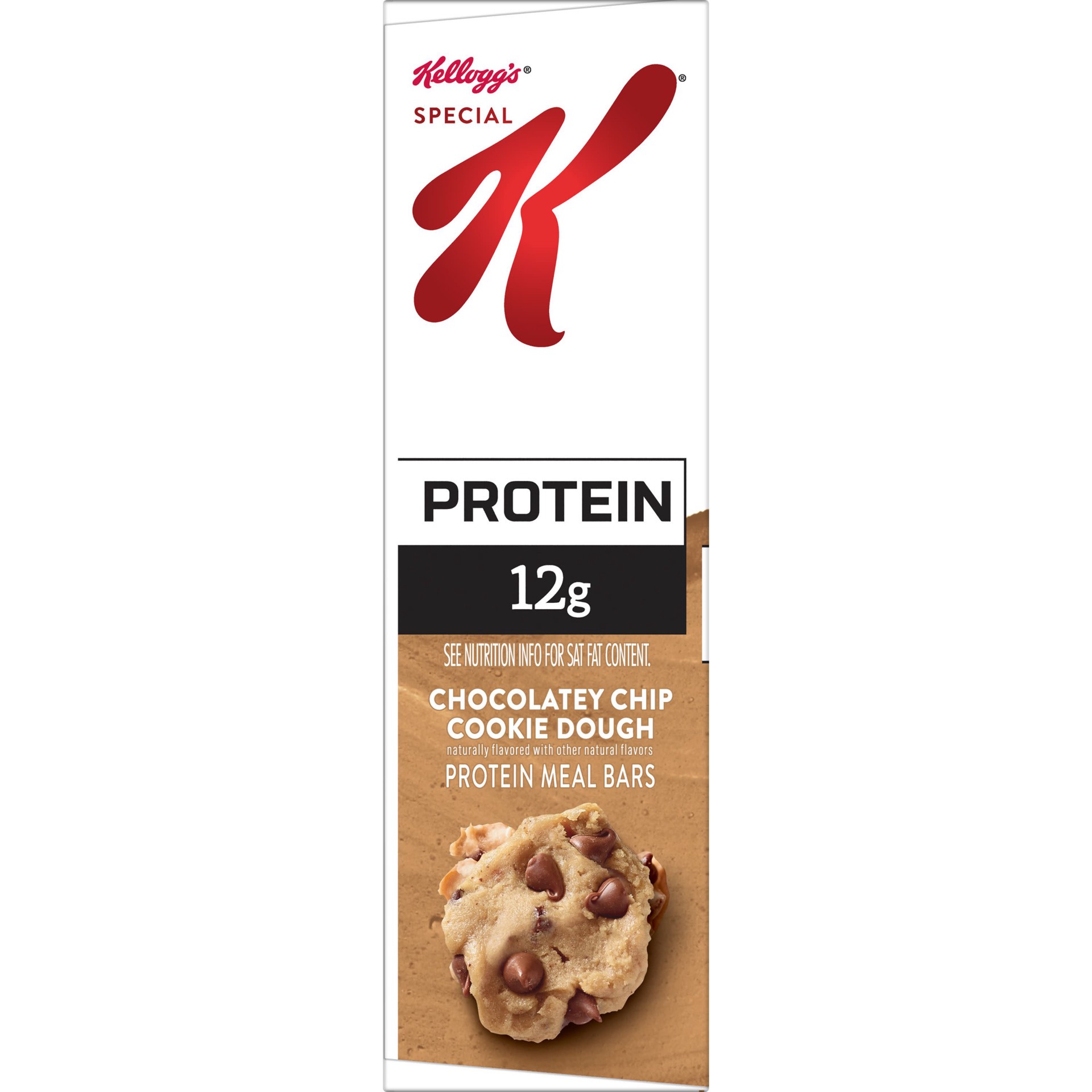 slide 2 of 5, Special K Kellogg's Special K Protein Meal Bars, Chocolatey Chip Cookie Dough, 9.5 oz, 6 Count, 9.5 oz