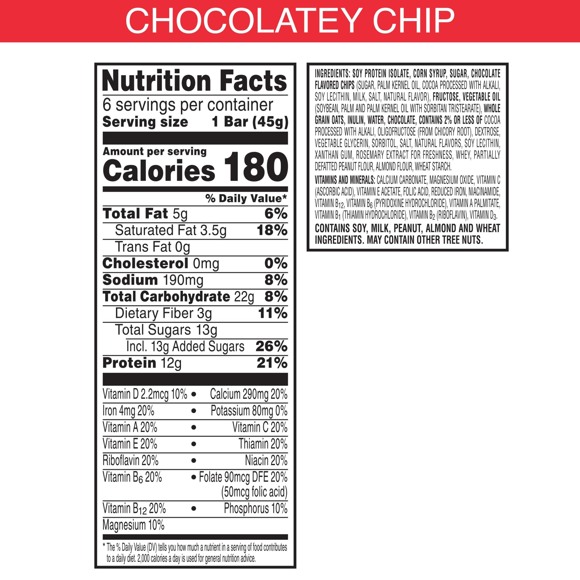 slide 3 of 5, Kellogg's Special K Protein Bars, Meal Replacement, Chocolatey Chip, 9.5 oz
