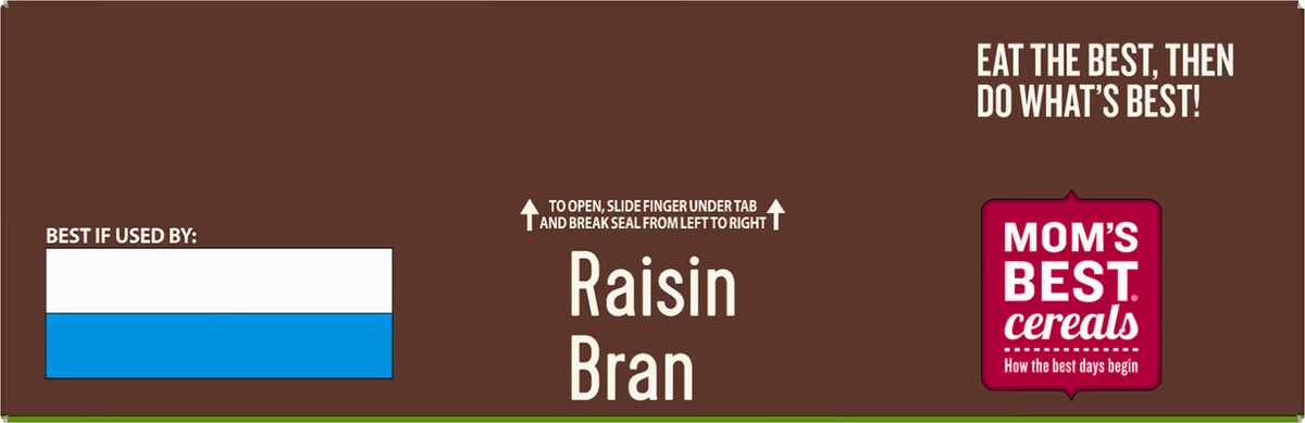 slide 3 of 13, MOM's Best Cereals Mom's Best Raisin Bran Cereal, Non-GMO Project Verified, Made with Whole Grain, Heart Healthy, No High Fructose Corn Syrup, 22 Oz Box, 22 oz