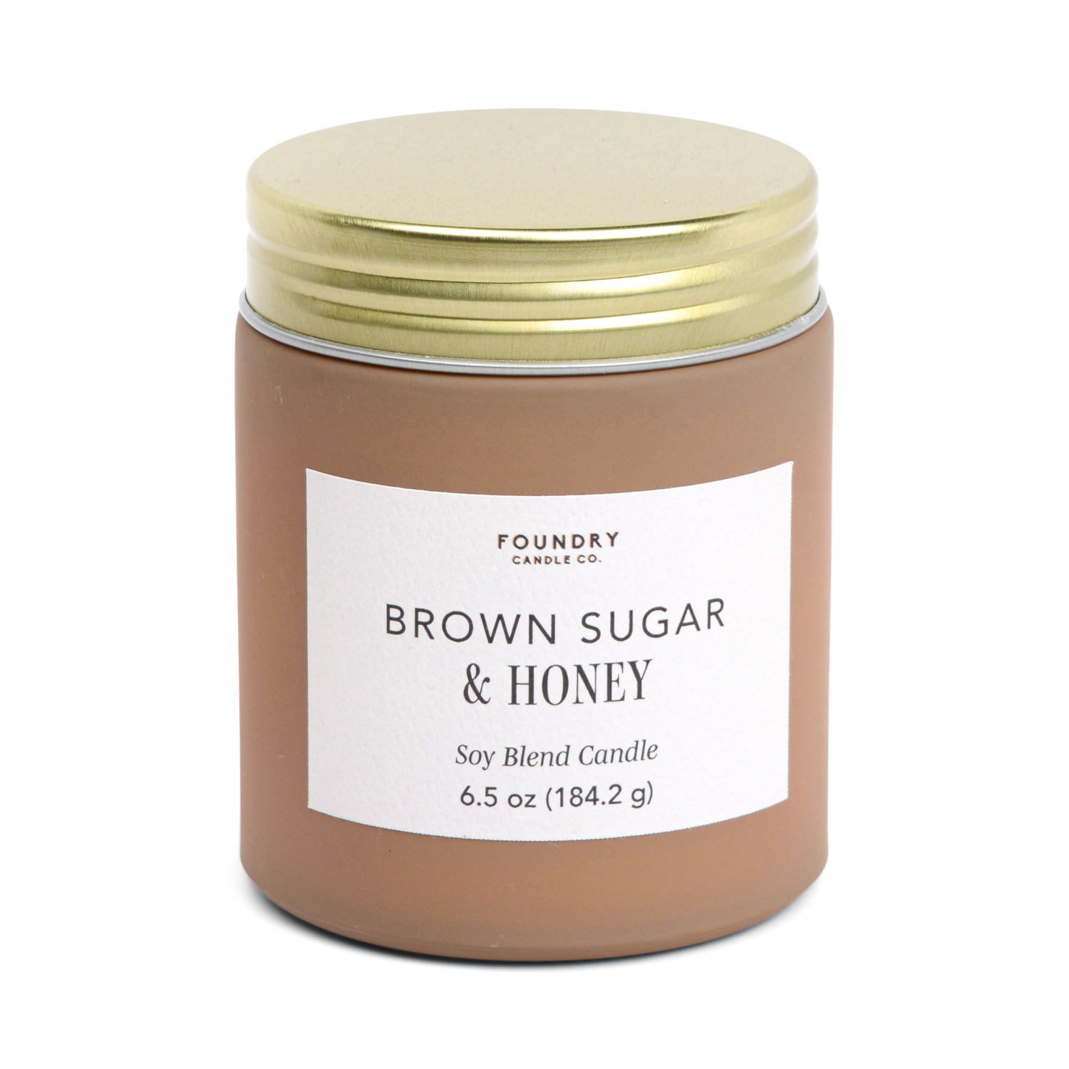 slide 2 of 2, Foundry Jar Candle Brown Sugar & Honey, 6.5 oz