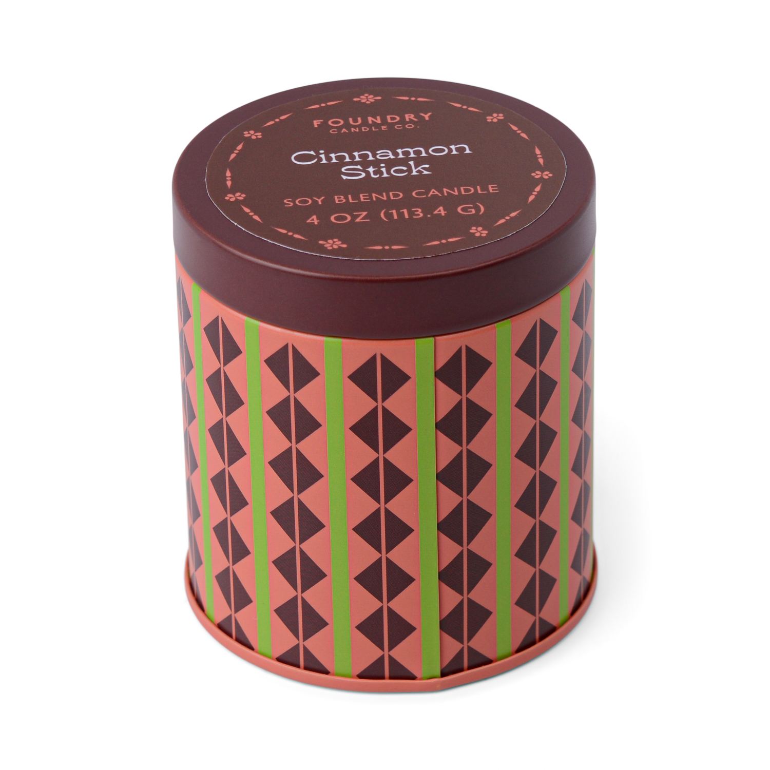 slide 2 of 2, Foundry Metal Tin Candle Cinnamon Birch 4oz, 4 oz
