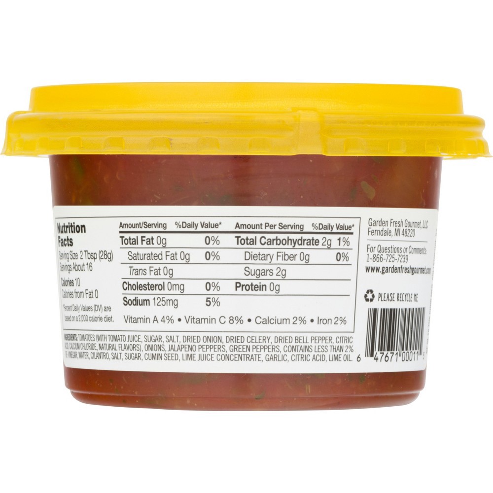 slide 2 of 4, Garden Fresh Gourmet Medium Thick 'N Chunky Salsa 16 oz, 16 oz