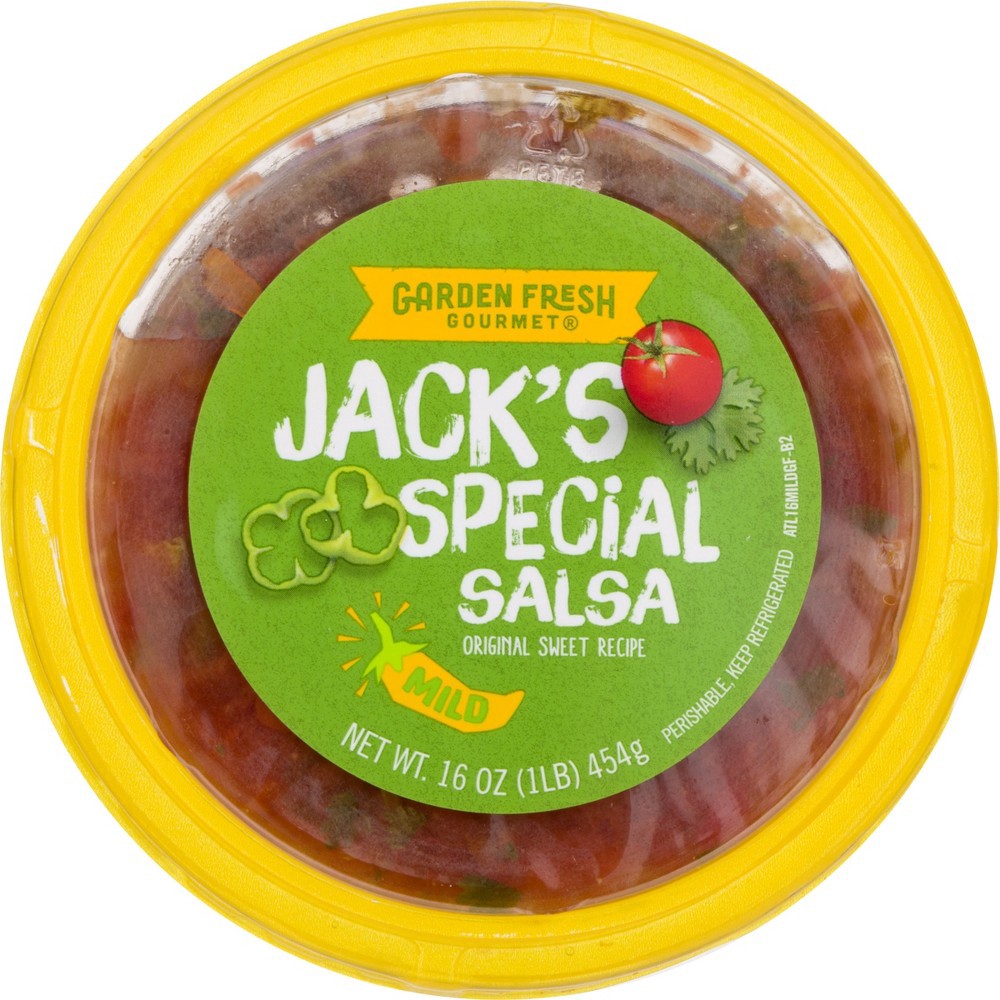 slide 4 of 4, Garden Fresh Gourmet Jacks Special Mild Salsa, 16 oz