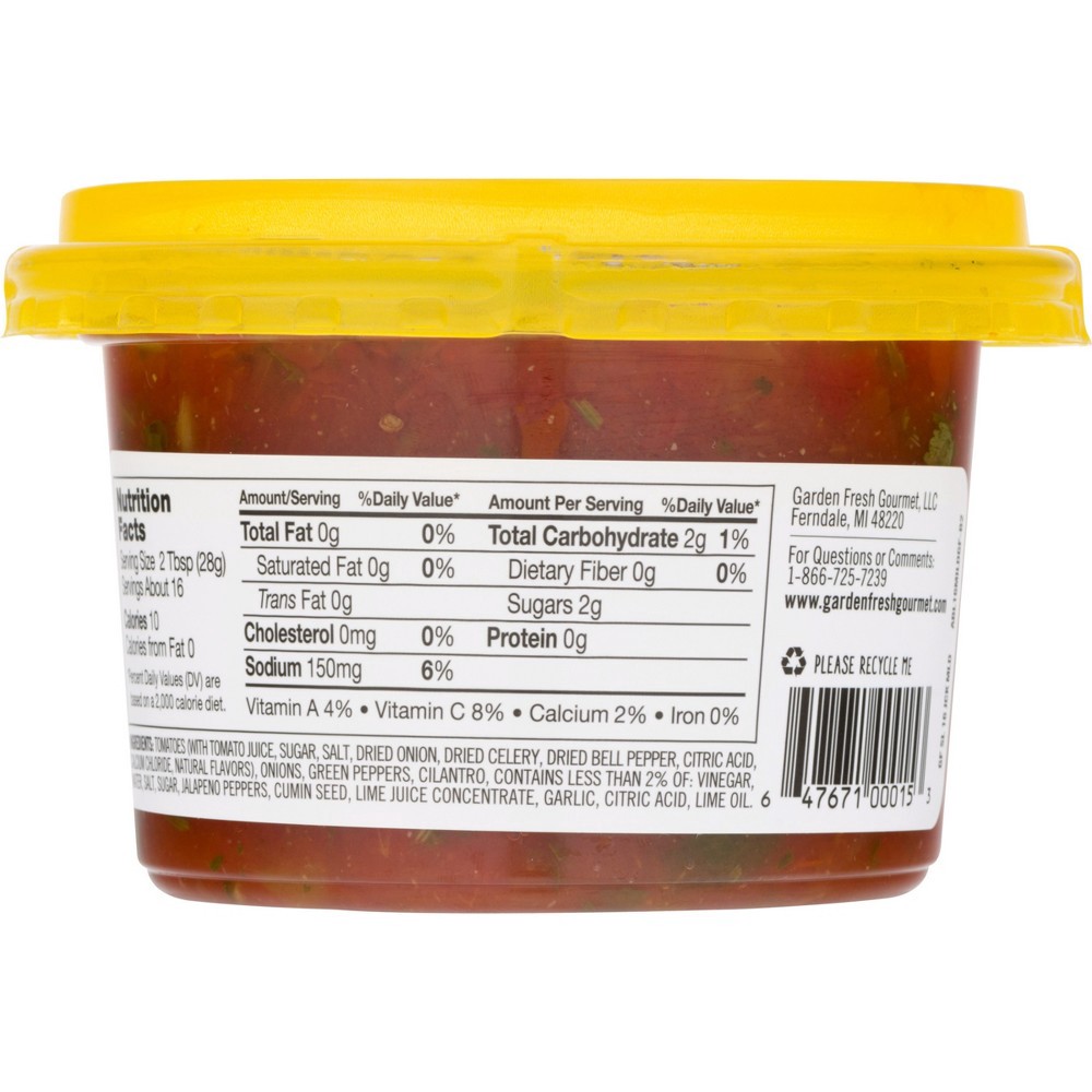 slide 3 of 4, Garden Fresh Gourmet Jacks Special Mild Salsa, 16 oz