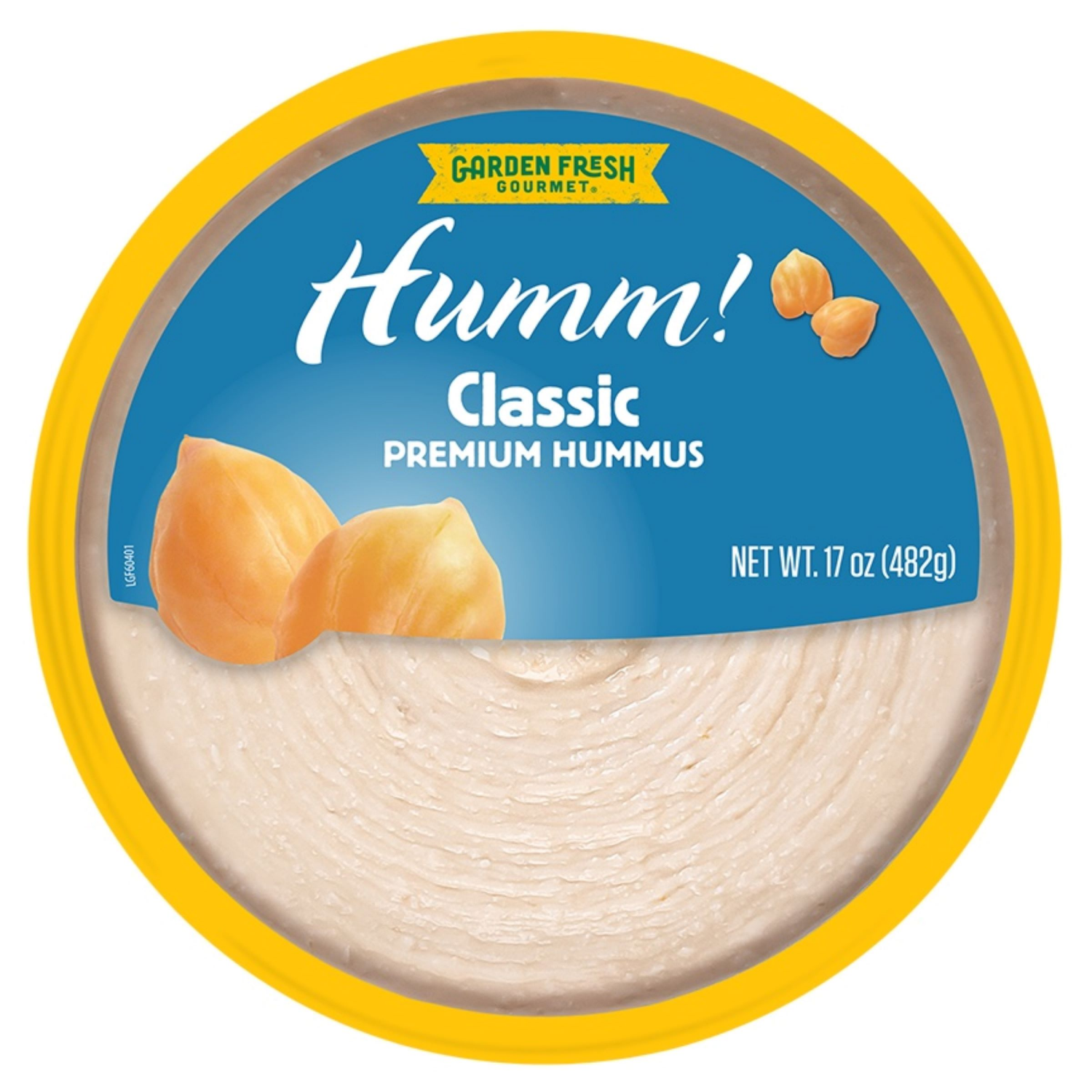 slide 1 of 1, Garden Fresh Humm! Classic Hummus, 17 oz, 17 oz