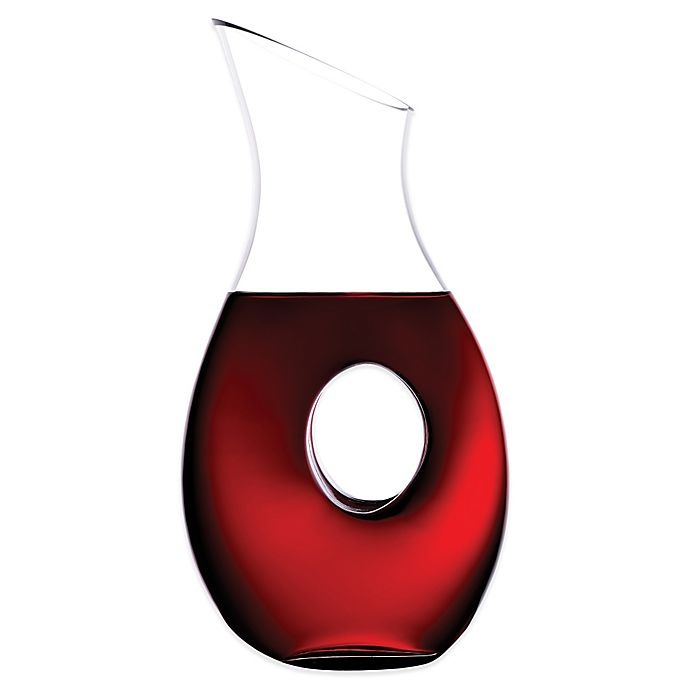 slide 1 of 3, Luigi Bormioli Crescendo Carafe, 48 oz