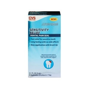 slide 1 of 1, CVS Pharmacy Sensitivity Relief Dental Pain Seal, 0.1 oz