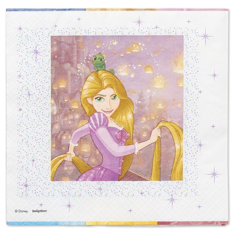 slide 2 of 4, Disney Princess Napkin, 16 ct