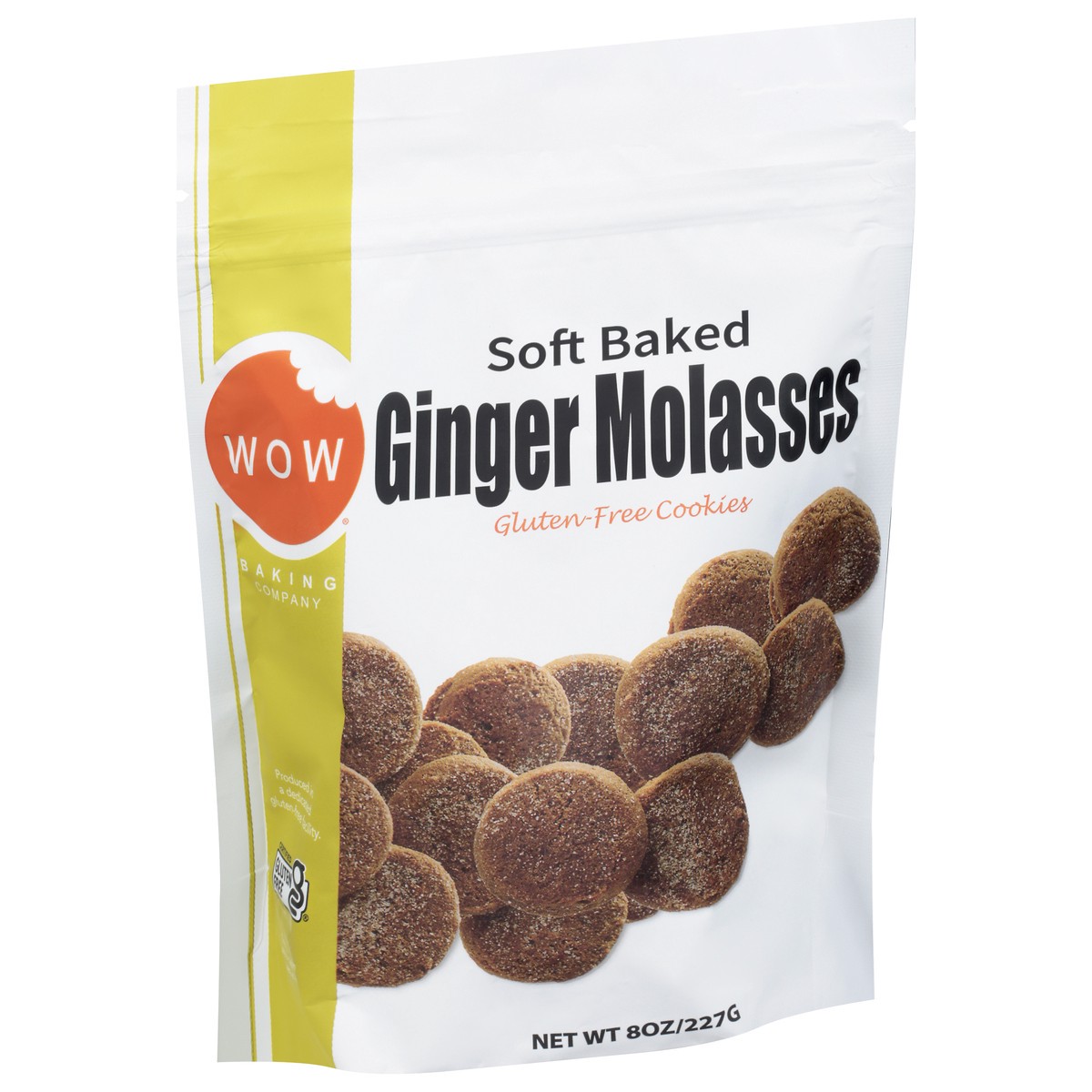 slide 2 of 9, WOW Baking Gluten Free Soft Baked Ginger Molasses Cookies 8 oz, 8 oz