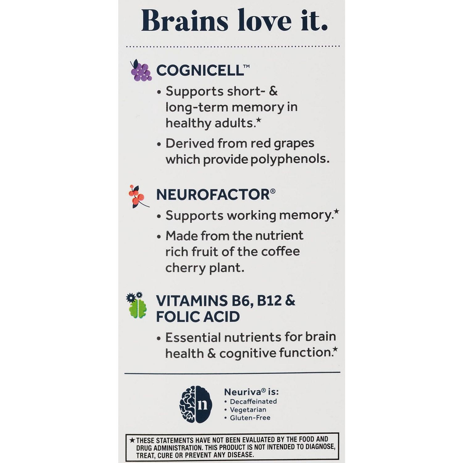 slide 4 of 4, Neurivaâ Brain Memory 3D Capsules, 50 Ct, 50 ct