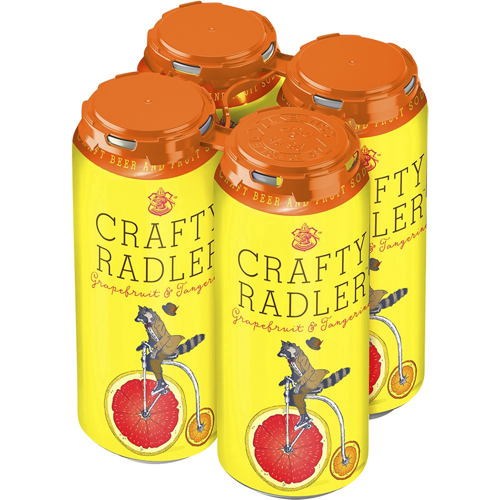 slide 1 of 1, Pump House Crafty Radler Grapef/ta, 4 ct; 16 oz