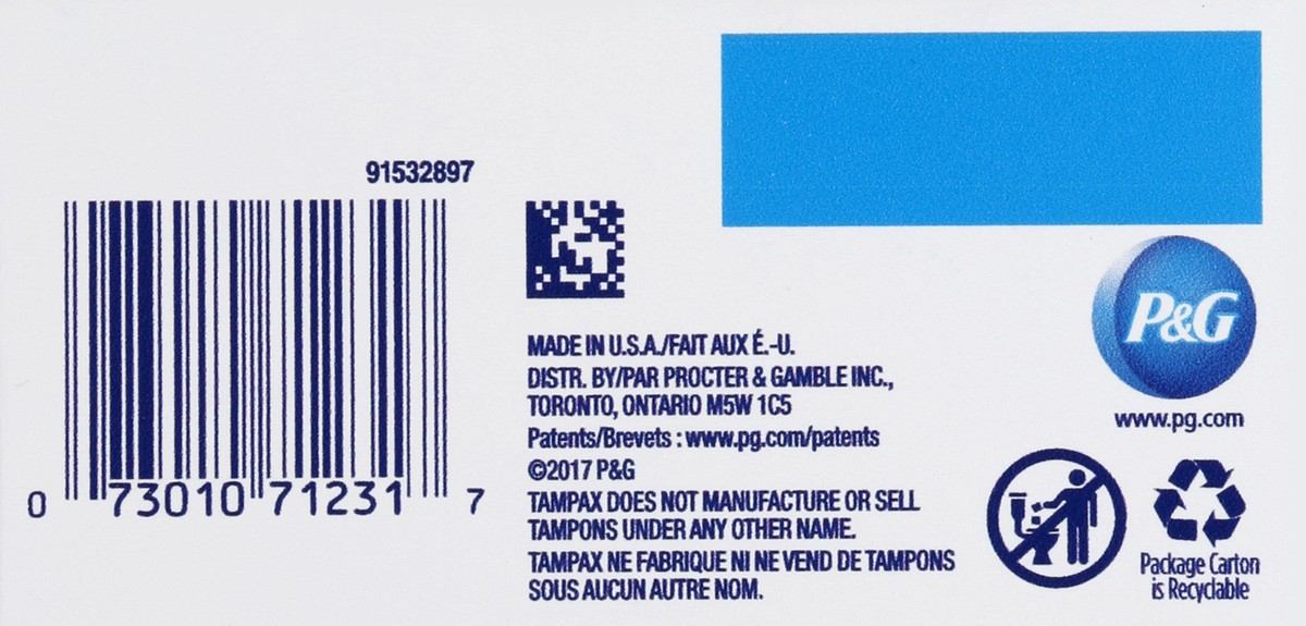 slide 5 of 10, Tampax Tampons 16 ea, 16 ct