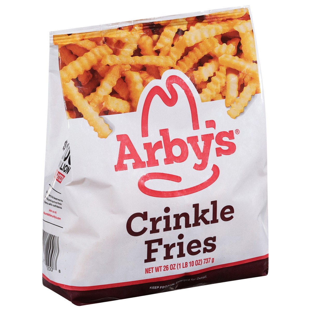 slide 6 of 9, Arby'S Crinkle Fries, 26 oz