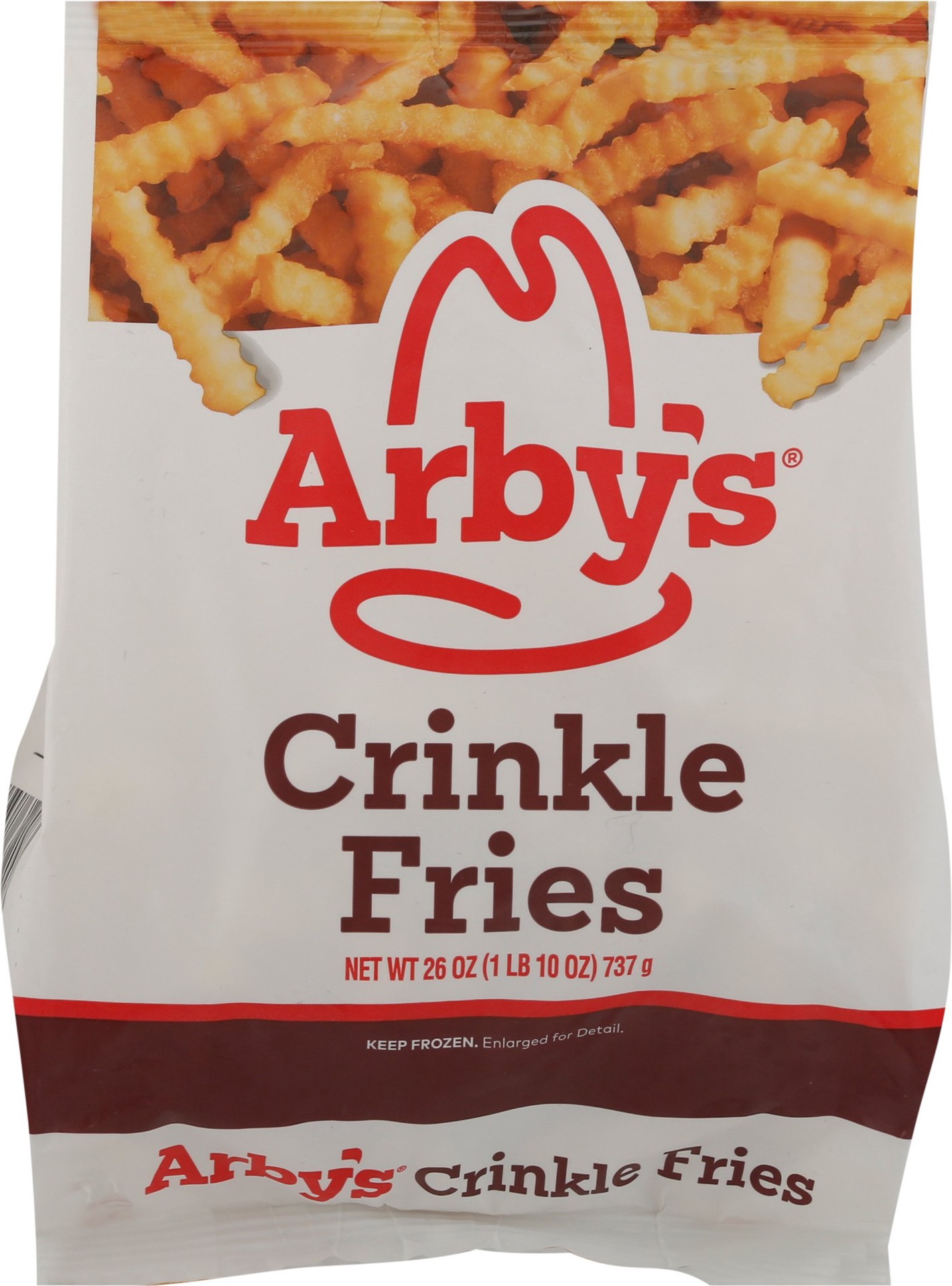 slide 1 of 9, Arby'S Crinkle Fries, 26 oz