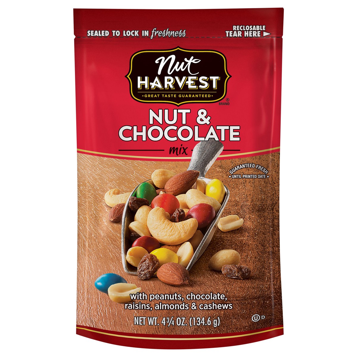 slide 1 of 4, Nut Harvest Nut & Chocolate Mix, 4.75 oz