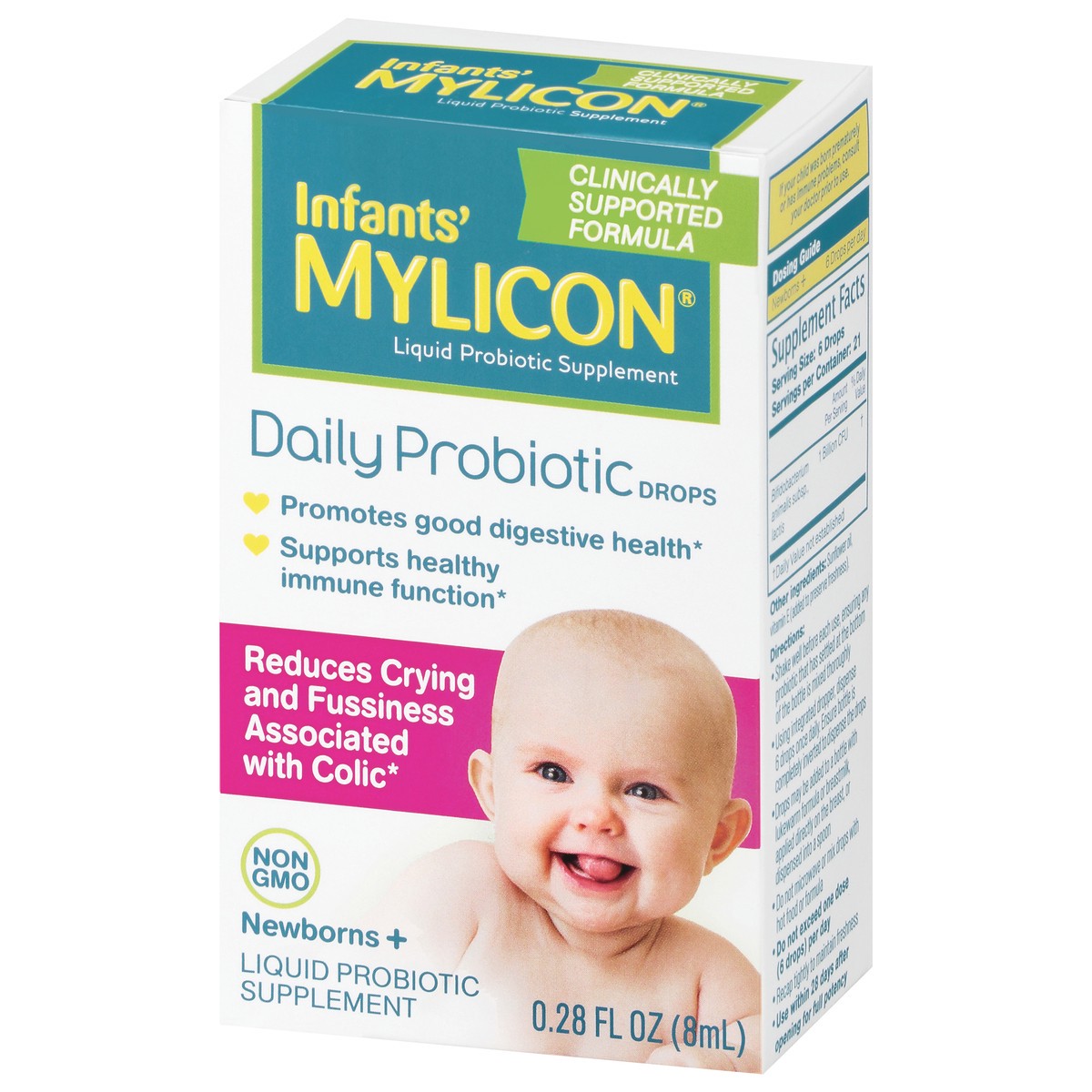 slide 2 of 9, Mylicon Daily Probiotic Colic Drops - 0.28 fl oz, 1 ct