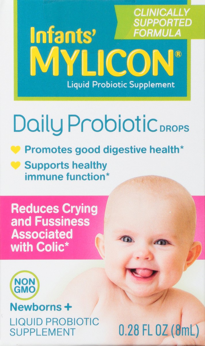 slide 9 of 9, Mylicon Daily Probiotic Colic Drops - 0.28 fl oz, 1 ct