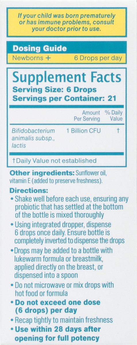 slide 6 of 9, Mylicon Daily Probiotic Colic Drops - 0.28 fl oz, 1 ct