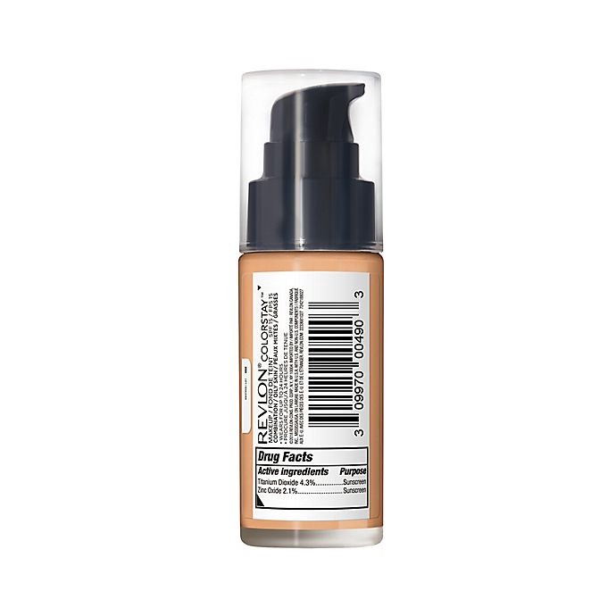 slide 3 of 5, Revlon ColorStay Liquid Foundation For Combination/Oily Skin, Light Honey, 1 fl oz