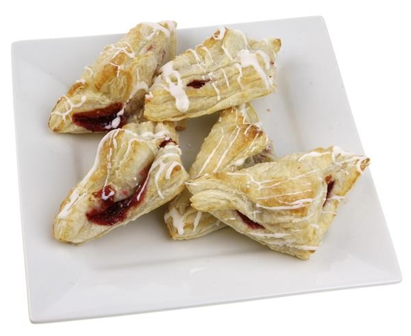 slide 1 of 1, Hy-Vee Mini Cherry Turnovers 5Ct, 5 ct; 2 oz