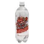 slide 1 of 1, ShopRite Clear Delight Kiwi Strawberry Sparkling Beverage, 33.8 fl oz