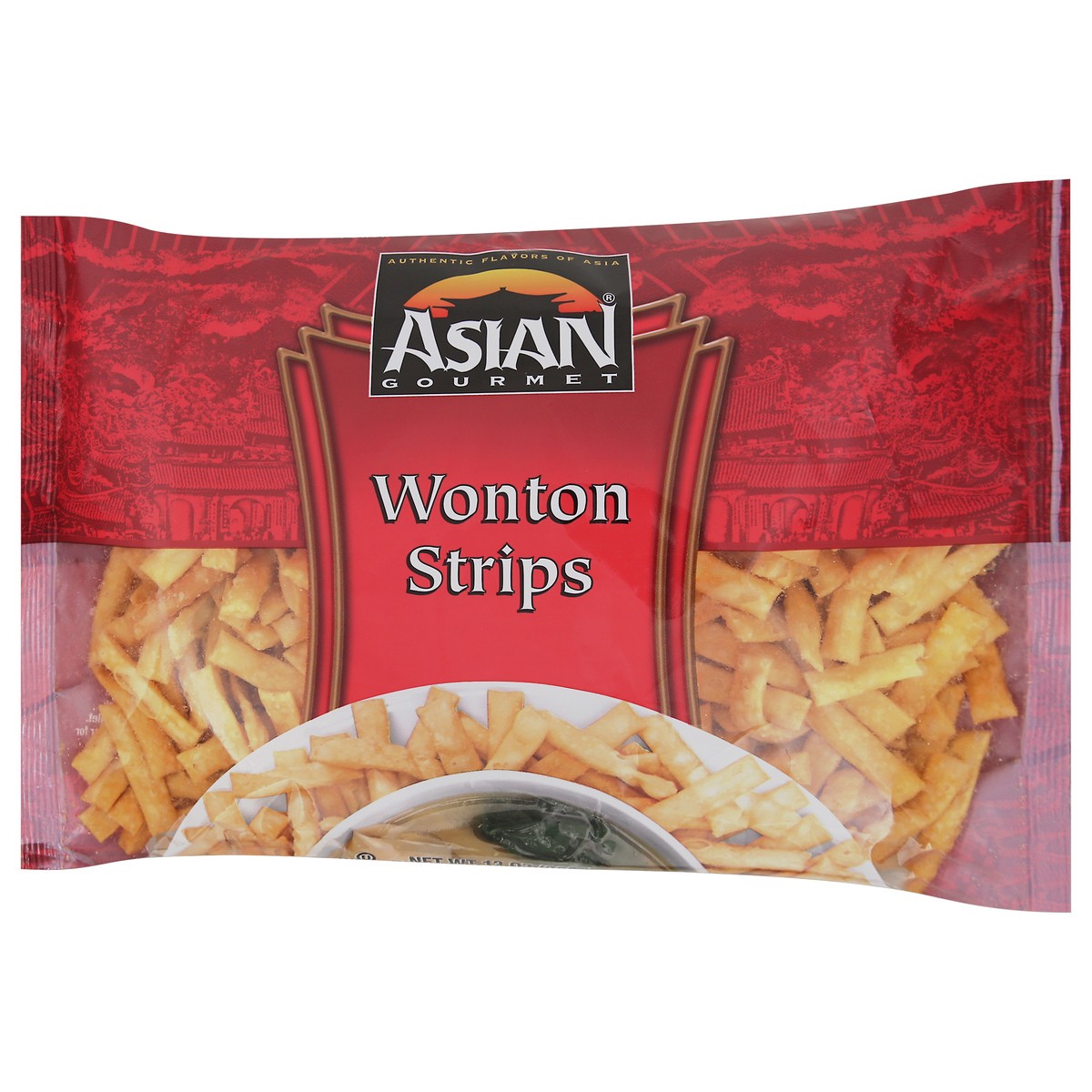 slide 6 of 14, Asian Gourmet Wonton Strips, 13 oz