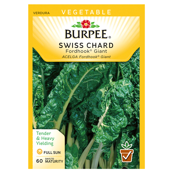 slide 1 of 1, Burpee Swiss Chard Fordhook Giant Seeds, 1 ct