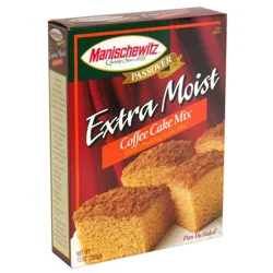 Manischewitz Extra Moist Coffee Cake Mix - Kosher For Passover