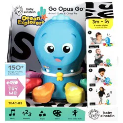 Baby Einstein Ocean Explorers Go Opus Go 4-in-1 Crawl & Chase Activity Learning Toy