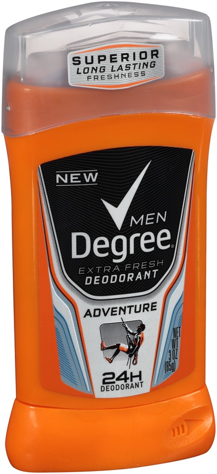 slide 1 of 1, Degree Extra Fresh Deodorant Men Adventure, 3 oz