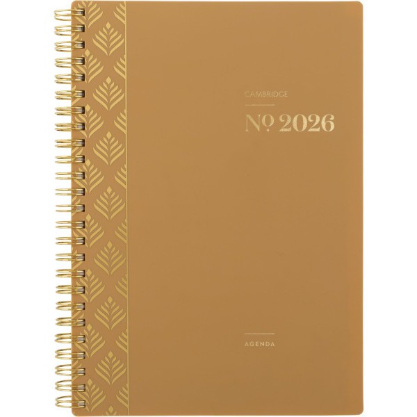 slide 6 of 10, Cambridge® WorkStyle® Focus 2026 Weekly Monthly Planner, Sunbaked Clay, Small, 5 1/2"" x 8 1/2"", 1 ct