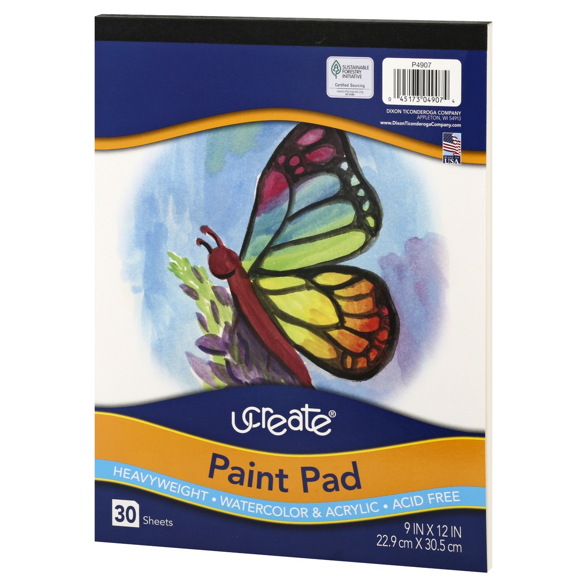 slide 9 of 9, U-Create Paint Pad 30 ea, 30 ct