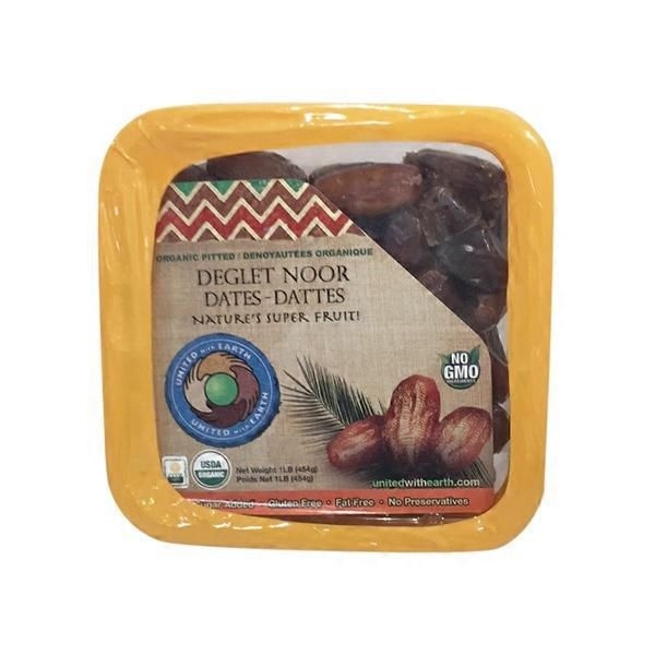 slide 1 of 1, United With Earth Organic Pitted Date, 1 lb