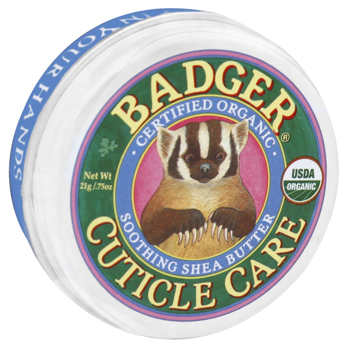 slide 3 of 3, Badger Cuticle Care- Shea Butter Balm, 0.75 oz