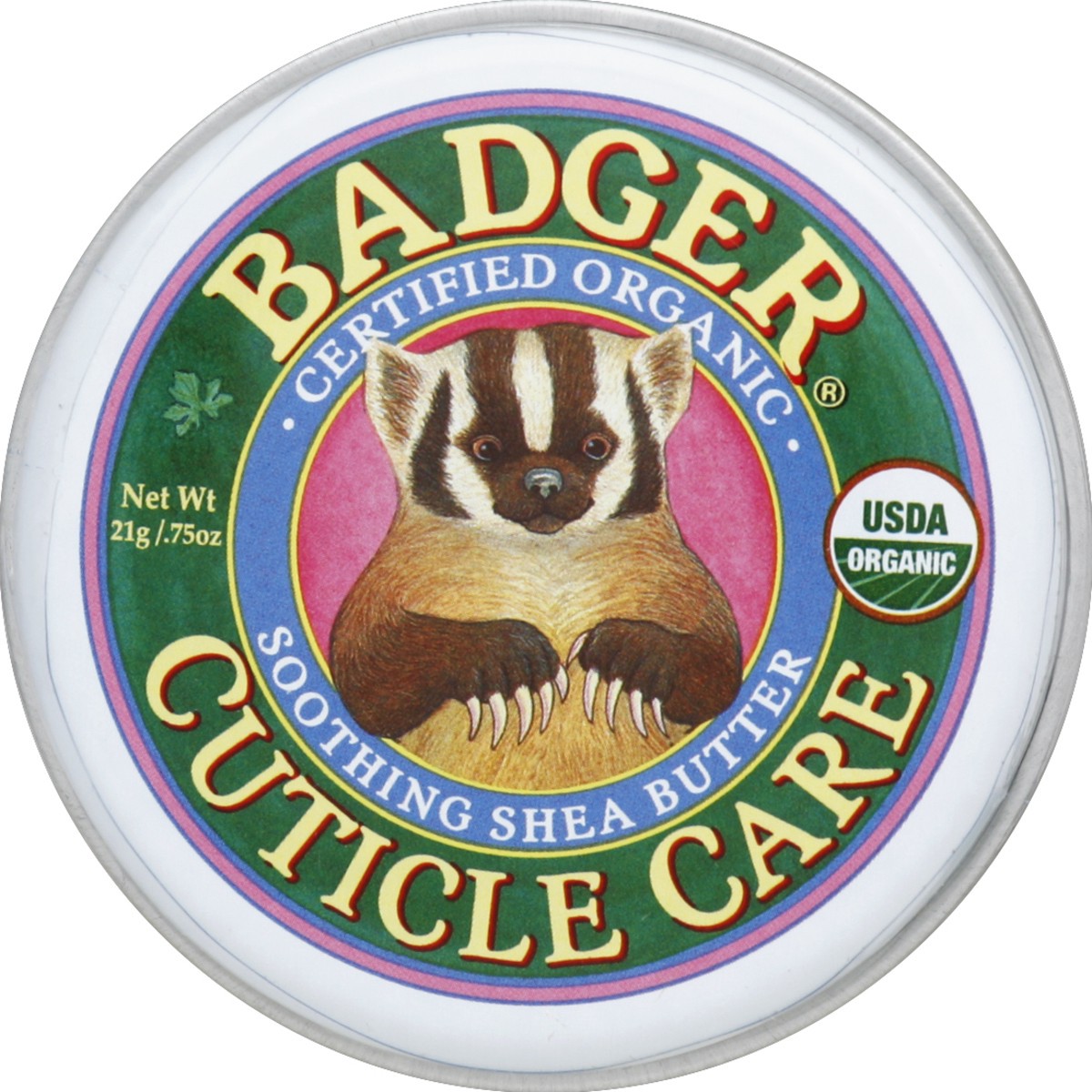 slide 1 of 3, Badger Cuticle Care- Shea Butter Balm, 0.75 oz