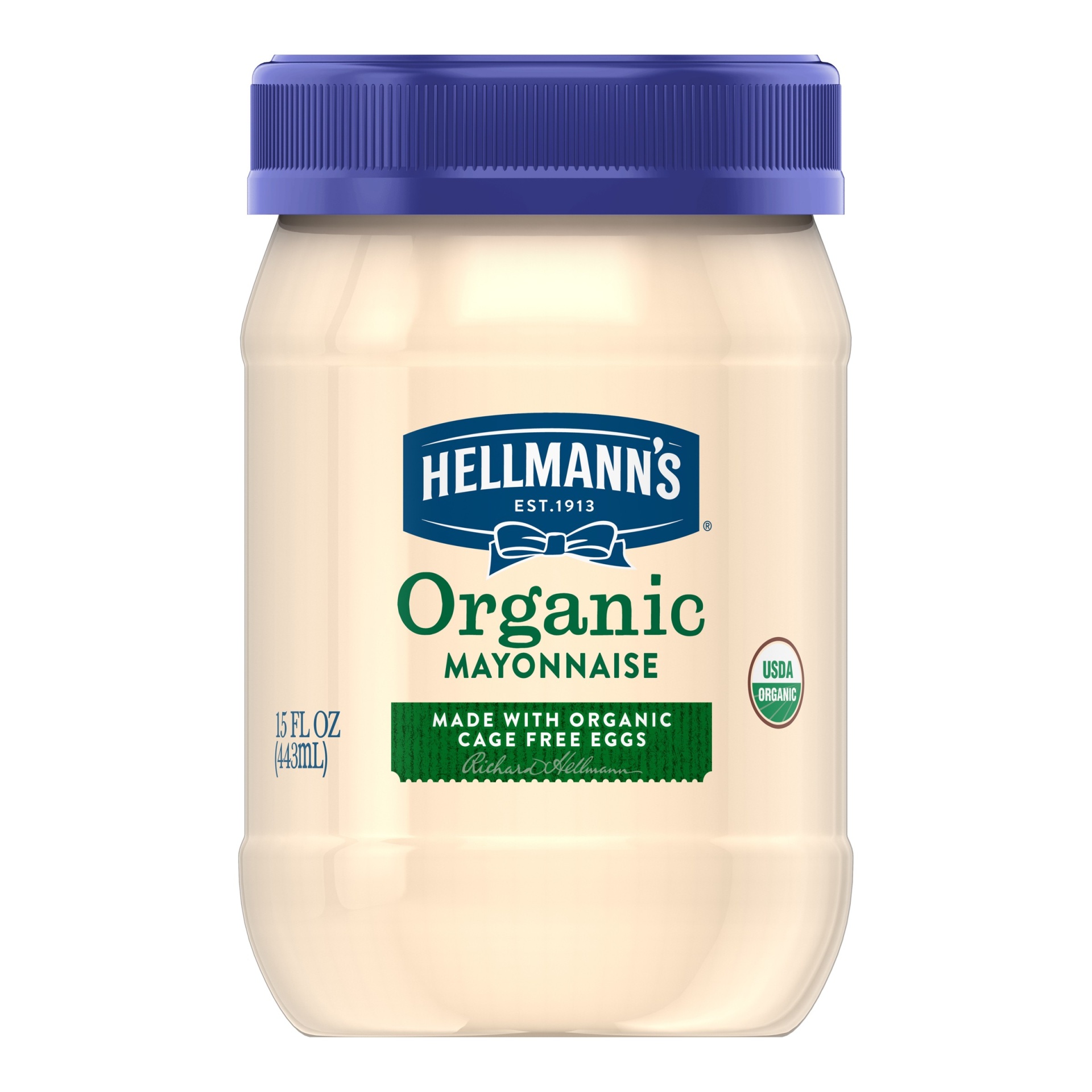 slide 1 of 3, Hellmann's Organic Mayonnaise, 15 fl oz
