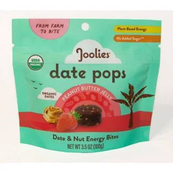 Joolies Peanut Butter Jelly Date Pops - 3.5 oz